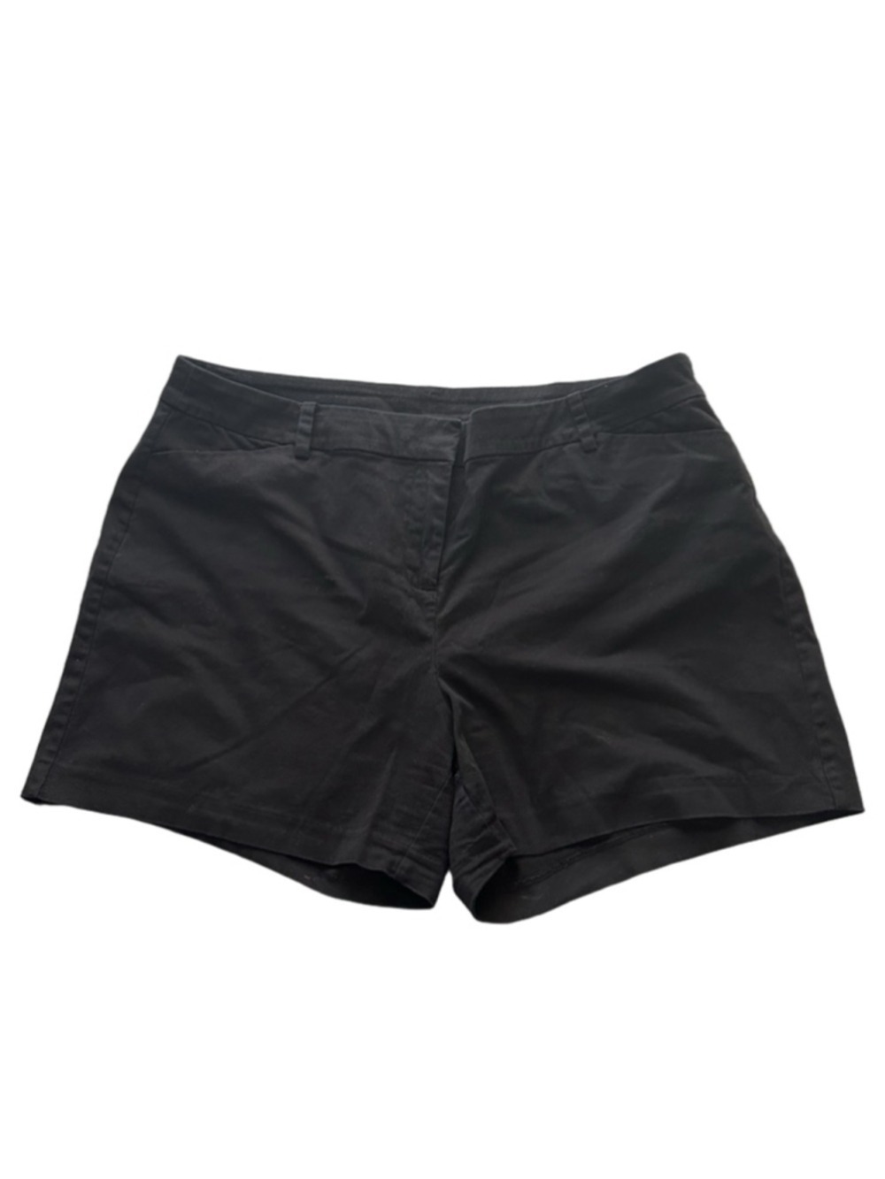 Lane Bryant Black Bermuda Shorts Size 16 Cotton Stretch Women’s Casual Career